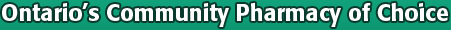 Getmeds' Ontario&rsquo;s Community Pharmacy of Choice